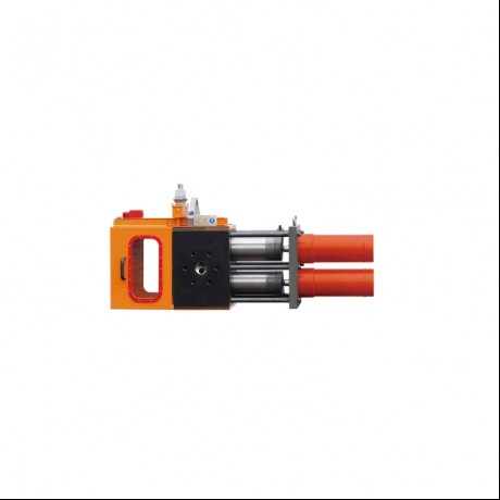 Ikholamu ephindwe kabini eneNdawo yokuSebenza kabini yeHydraulic Screen Changer Series