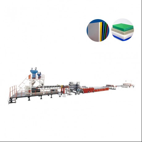 PP, PE, ABS, PVC ashinyeneyo Plate extrusion Line